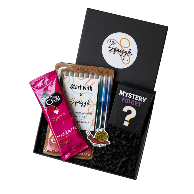 The Squiggle Calm Kit - a gentle bonus gift
